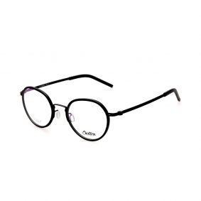 WHOOSH Couture Vintage Series Black DFTI6288 C1A Unisex Eyeglasses