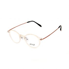 WHOOSH Trendy Series Round Crystal Clear OK16281 C2 Eyeglasses