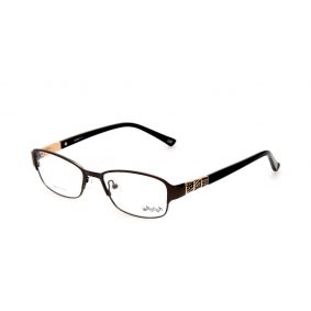 WHOOSH Urban Series Black Rectangle HE5212 C1 Woman Eyeglasses