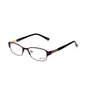 WHOOSH Urban Series Dark Purple Rectangle HE5212 C3 Woman Eyeglasses