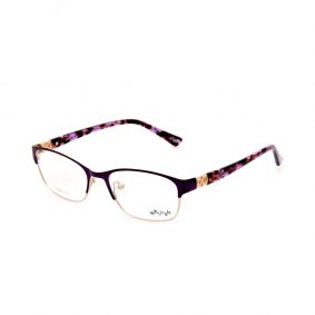 WHOOSH Urban Series Flower Printed Rectangle HE5208 C2 Woman Eyeglasses