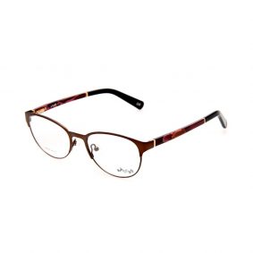 WHOOSH Urban Series Maroon Oval HE5209 C3 Woman Eyeglasses