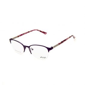 WHOOSH Urban Series Tortoise Purple Oval HE5216 C3 Eyeglasses