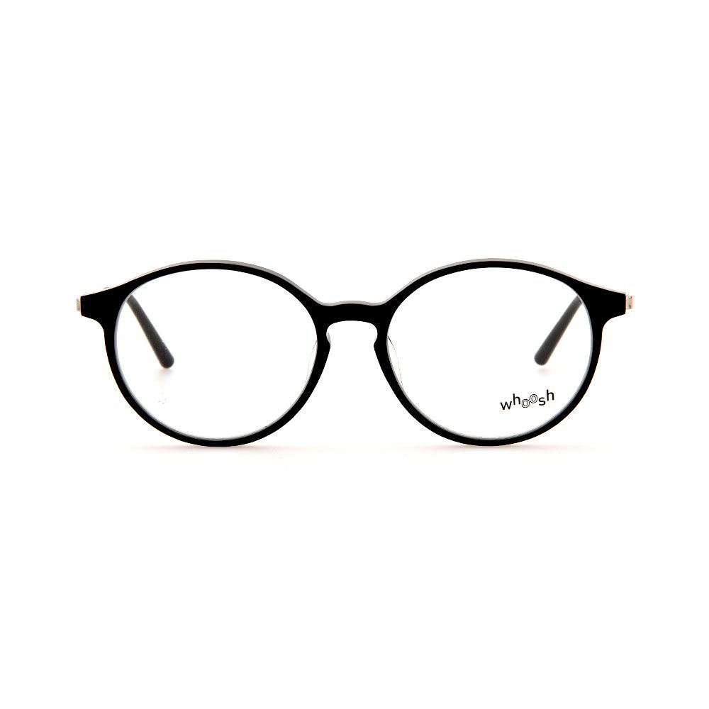 WHOOSH Vintage Series Black/Silver Oval TT4203 C1 Eyeglasses - Image 2