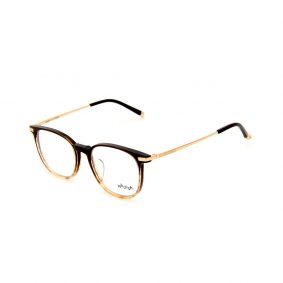 WHOOSH Vintage Series Gradient Brown Oval TT4205 C2 Eyeglasses