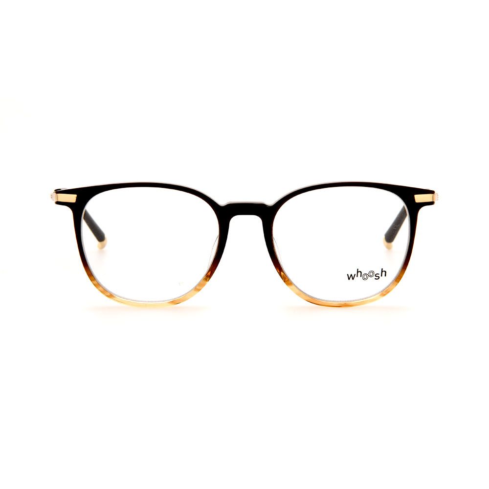 WHOOSH Vintage Series Gradient Brown Oval TT4205 C2 Eyeglasses - Image 2