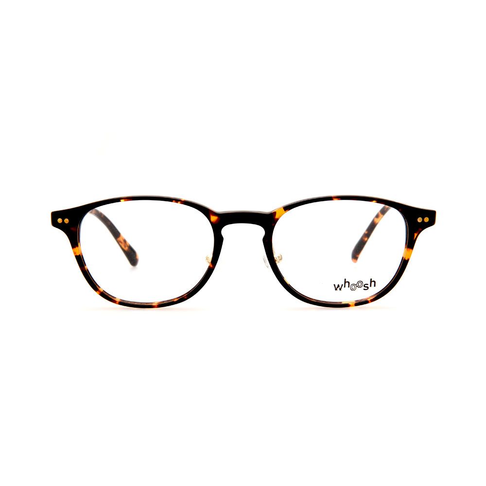 WHOOSH Vintage Series HES166 C2 Tortoise/Gold Oval Unisex Eyeglasses - Image 2