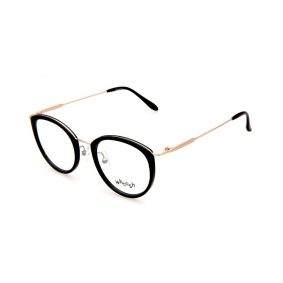 WHOOSH Vintage Series Oval Black/Gold OK15907 C1 Eyeglasses