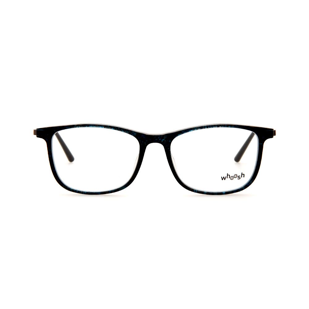 WHOOSH Vintage Series Tortoise Blue Rectangle TT4202 C4 Eyeglasses - Image 2