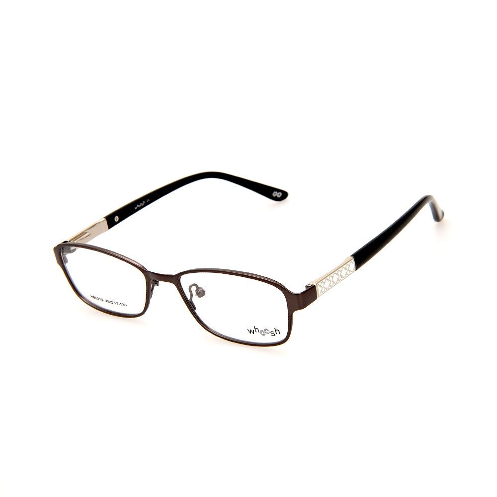 WHOOSH Urban Series Black/White Rectangle HE5219 C3 Eyeglasses - Whoosh ...