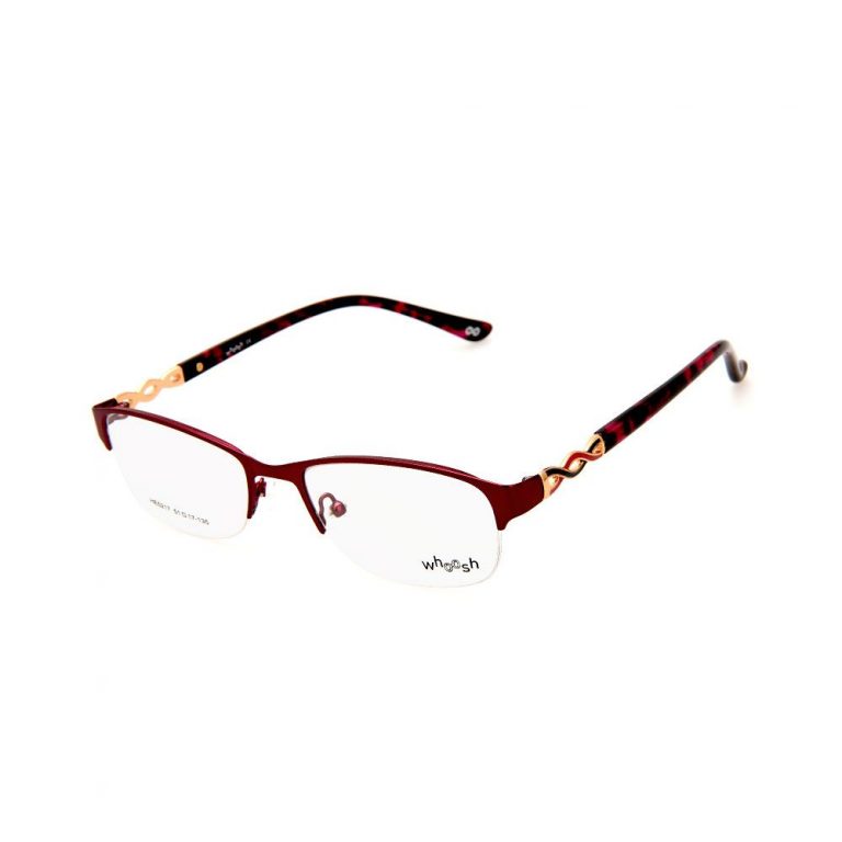 WHOOSH Urban Series Red Oval HE5222 C3 Eyeglasses Whoosh! To Whoosh